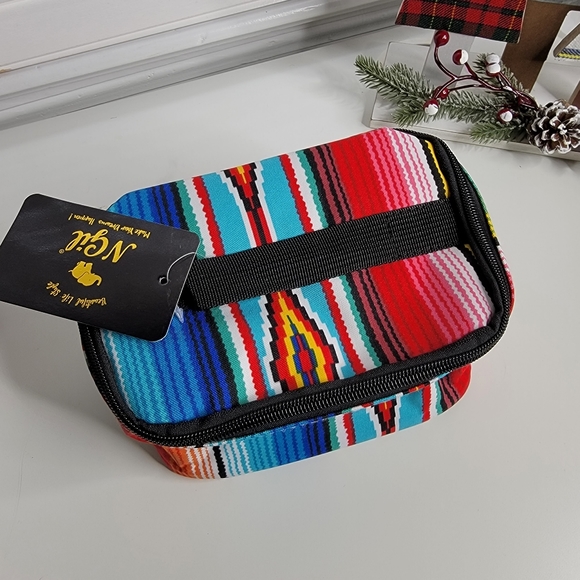 Serape Cosmetic Bag - Picture 3 of 11